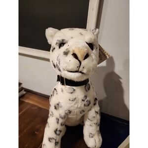 VTG Pick A Pet Animal Alley Snow Leopard Plush Cheetah 17" Toys R Us Tags HTF‎